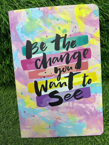 Picture of Be the Change You Want to See - A5  Diary