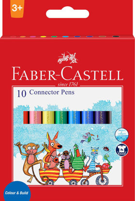Picture of Faber Castell 10 Colour Connector Pens
