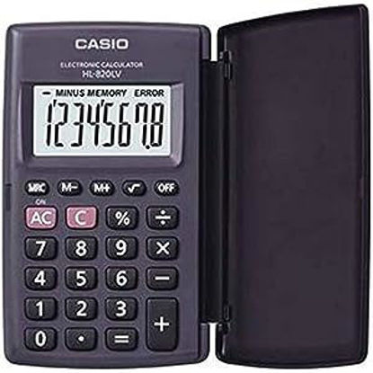 Picture of Calculator - CASIO HL - 815LV-BK
