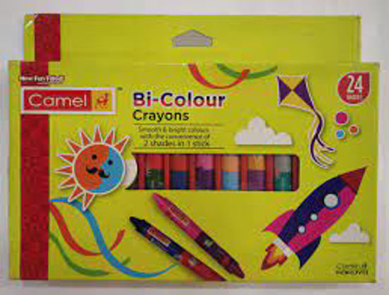 Picture of Camel Bi-Crayons 24 Shades